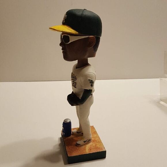 Oakland Athletics A's MILTON BRADLEY BOBBLEHEAD Brand NEW in the box. - Picture 4 of 8